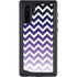 Chevron Purple Ombre Galaxy Note 10 Waterproof Case