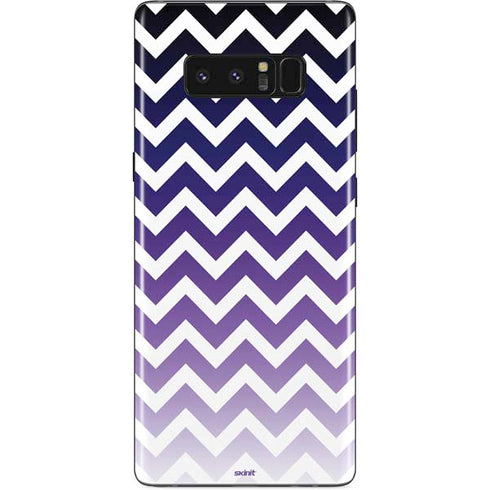 Chevron Purple Ombre Galaxy Note 8 Skin