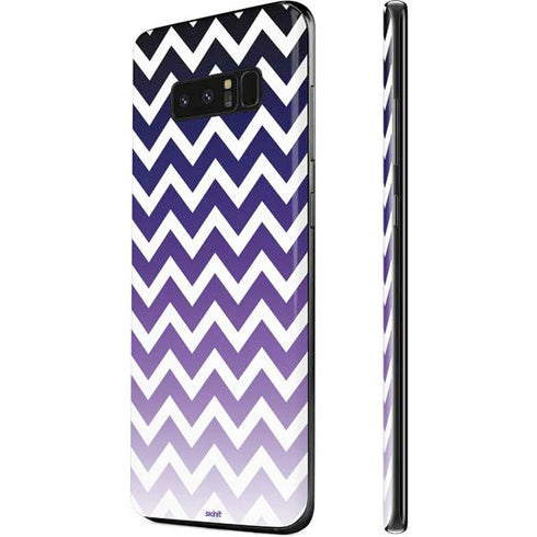 Chevron Purple Ombre Galaxy Note 8 Skin
