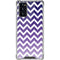 Chevron Purple Ombre Galaxy Note20 5G Clear Case
