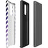 Chevron Purple Ombre Galaxy Note20 5G Pro Case