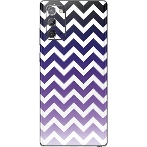 Chevron Purple Ombre Galaxy Note20 5G Skin