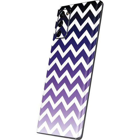 Chevron Purple Ombre Galaxy Note20 5G Skin