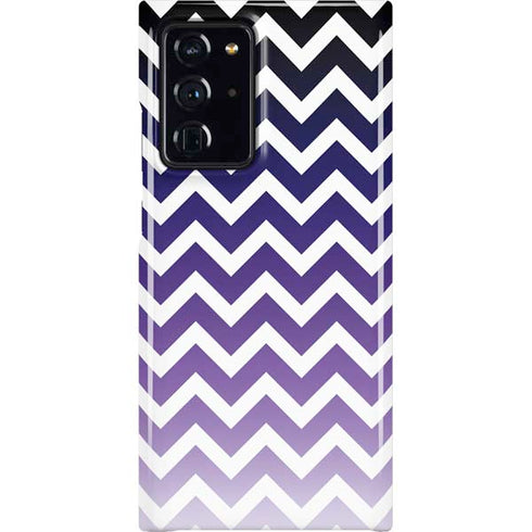 Chevron Purple Ombre Galaxy Note20 Ultra 5G Lite Case