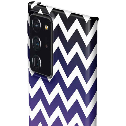 Chevron Purple Ombre Galaxy Note20 Ultra 5G Lite Case