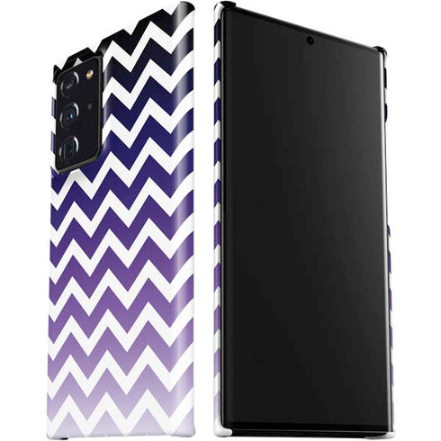 Chevron Purple Ombre Galaxy Note20 Ultra 5G Lite Case