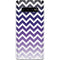 Chevron Purple Ombre Galaxy S10 Plus Skin