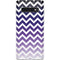 Chevron Purple Ombre Galaxy S10 Skin