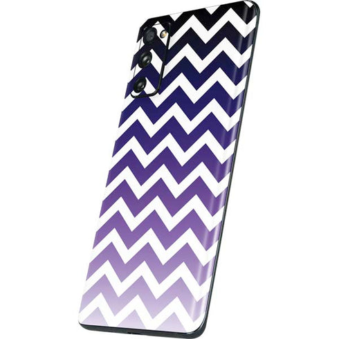 Chevron Purple Ombre Galaxy S20 Fan Edition Skin