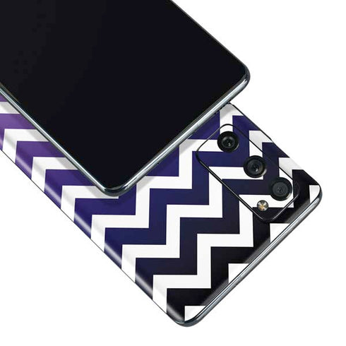 Chevron Purple Ombre Galaxy S20 Fan Edition Skin