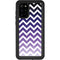 Chevron Purple Ombre Galaxy S20 Plus Waterproof Case