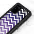 Chevron Purple Ombre Galaxy S20 Plus Waterproof Case