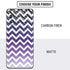 Chevron Purple Ombre Galaxy S20 Skin
