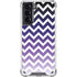 Chevron Purple Ombre Galaxy S21 5G Clear Case