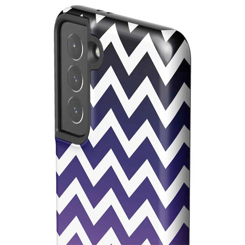 Chevron Purple Ombre Galaxy S21 5G Pro Case