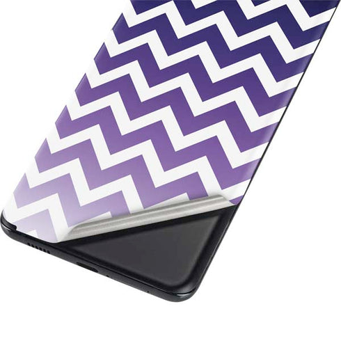 Chevron Purple Ombre Galaxy S21 5G Skin