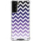 Chevron Purple Ombre Galaxy S21 Plus 5G Clear Case