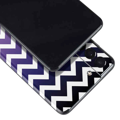 Chevron Purple Ombre Galaxy S21 Plus 5G Skin