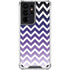 Chevron Purple Ombre Galaxy S21 Ultra 5G Clear Case