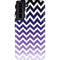 Chevron Purple Ombre Galaxy S22 Plus Pro Case