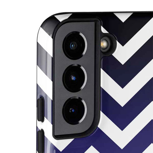 Chevron Purple Ombre Galaxy S22 Plus Pro Case