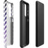 Chevron Purple Ombre Galaxy S22 Plus Pro Case