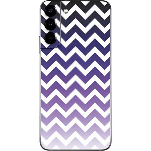 Chevron Purple Ombre Galaxy S22 Plus Skin