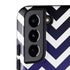 Chevron Purple Ombre Galaxy S22 Pro Case