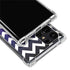 Chevron Purple Ombre Galaxy S22 Ultra Clear Case