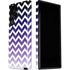 Chevron Purple Ombre Galaxy S22 Ultra Pro Case