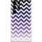 Chevron Purple Ombre Galaxy S22 Ultra Skin