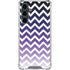 Chevron Purple Ombre Galaxy S23 FE Clear Case