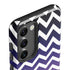 Chevron Purple Ombre Galaxy S23 Plus Pro Case