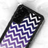 Chevron Purple Ombre Galaxy S23 Plus Waterproof Case