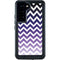 Chevron Purple Ombre Galaxy S23 Waterproof Case