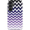 Chevron Purple Ombre Galaxy S24 Plus Impact Case