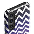 Chevron Purple Ombre Galaxy S24 Plus Impact Case