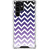 Chevron Purple Ombre Galaxy S24 Ultra Clear Case
