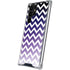Chevron Purple Ombre Galaxy S24 Ultra Clear Case