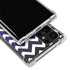 Chevron Purple Ombre Galaxy S24 Ultra Clear Case