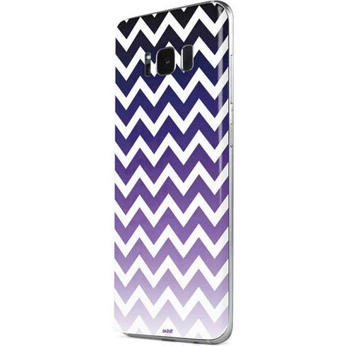 Chevron Purple Ombre Galaxy S8 Skin