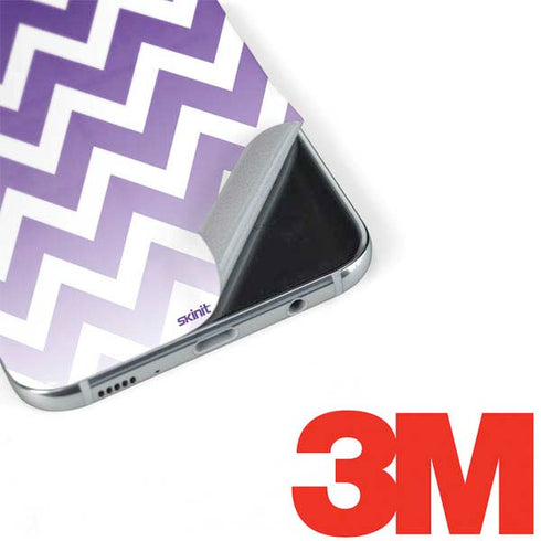 Chevron Purple Ombre Galaxy S8 Skin
