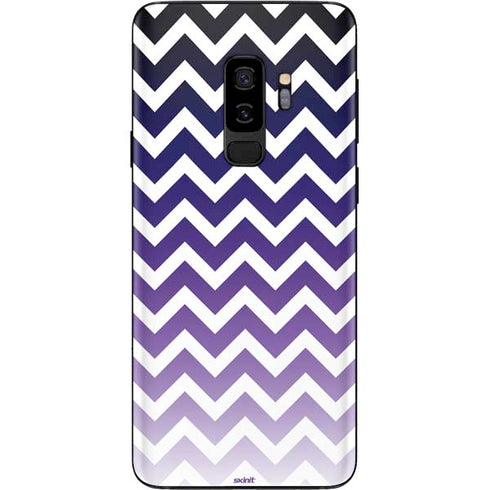 Chevron Purple Ombre Galaxy S9 Plus Skin