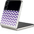 Chevron Purple Ombre Galaxy Z Flip3 5G Skin