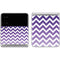 Chevron Purple Ombre Galaxy Z Flip4 5G Skin