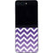Chevron Purple Ombre Galaxy Z Flip5 5G Skin