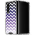 Chevron Purple Ombre Galaxy Z Fold4 5G Clear Case