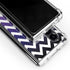 Chevron Purple Ombre Galaxy Z Fold4 5G Clear Case
