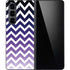 Chevron Purple Ombre Galaxy Z Fold5 5G Skin