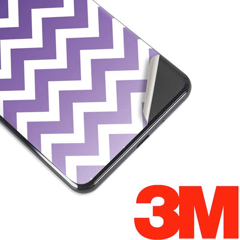 Chevron Purple Ombre Google Pixel 3 XL Skin